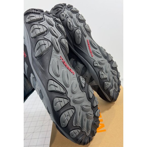 Merrell Accentor 3 Hiking Shoes Leather/Synthetic Men's Sz. 9 New Rock/Gray - Picture 7 of 8